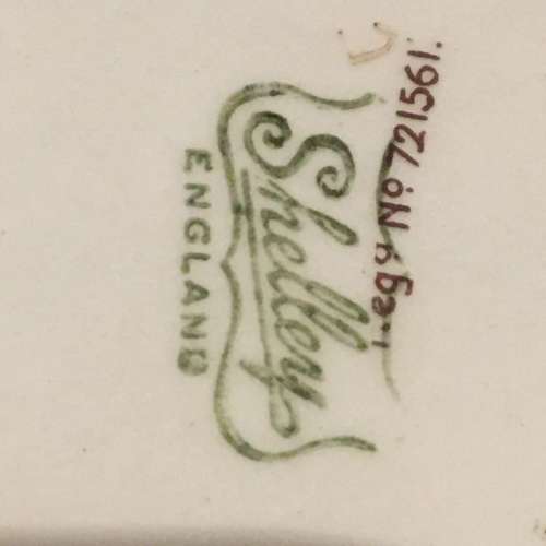 Shelley Baby Plate