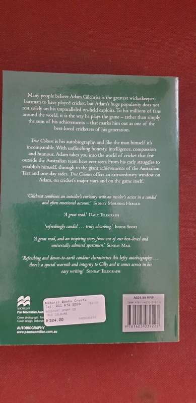 ADAM GILCHRIST AUTOBIOGRAPHY