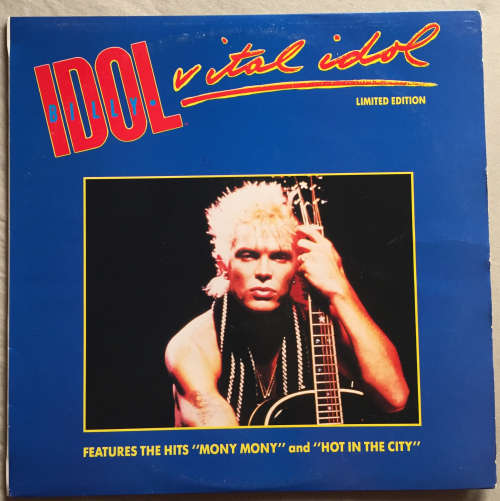 Billy Idol - Vital Idol Limited Edition SA Vinyl LP