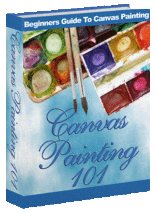 How To Paint On Canvas - FREE DOWNLOAD/1000 FREE on CD - Art