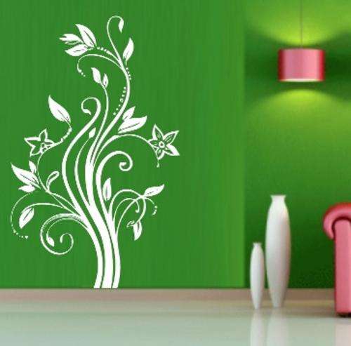 VINYL DECAL - FLORAL TYPE 1 - WALL ART