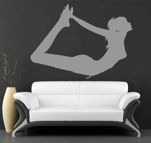 VINYL DECAL - TRAINING GIRL TYPE 2 - WALL ART
