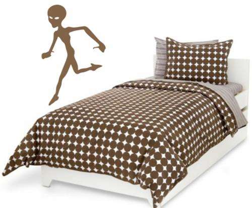 FREE SHIP/LOW COURIER - ALIEN 1 - WALL STICKER - 60+ COLOURS