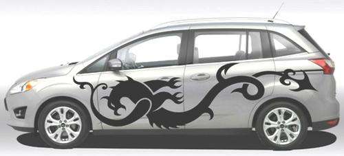 VINYL DECAL - CHINESE DRAGON 1 - WALL ART