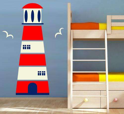 FREE SHIP/LOW COURIER - LIGHTHOUSE 1 - WALL ART - LRG 55 COLOURS