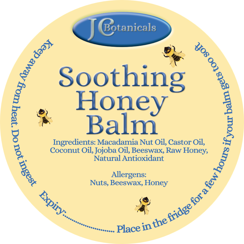 All Natural Soothing Honey Balm Set of Two 50g & 12g - Enhance Healing, Protect Your Skin