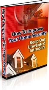 How to Improve your Home Security  - *Free Postage*