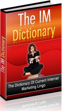 Yhe Internet Marketing Dictionary  - FREE DELIVERY or Get 1000 FREE when ordering CD