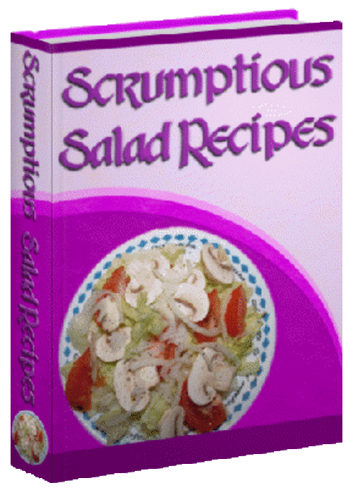Scrumptious Salad Recipes - DIGITAL LINK/1000 FREE on CD - Health - Fitness