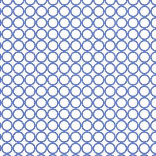 Scrapbooking Paper 30cm x 30cm - Blue Circles - Crafts Scrapbooking
