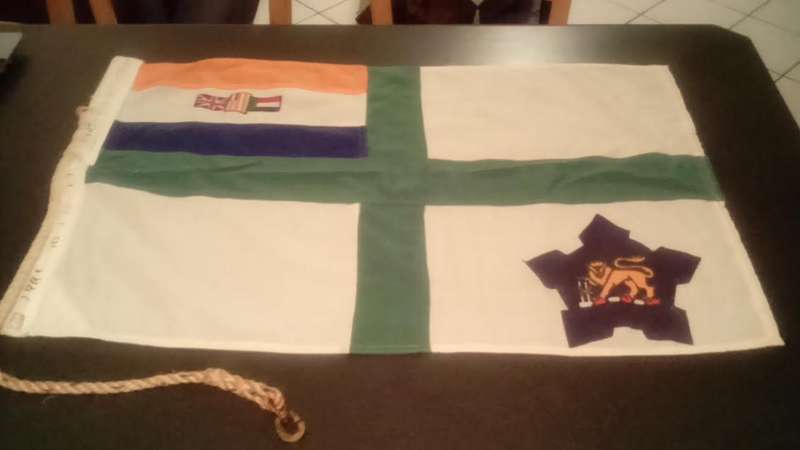 Old South African Navy Flag