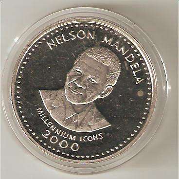 NELSON MANDELA MILLENNIUM ICON 2000 INCASED