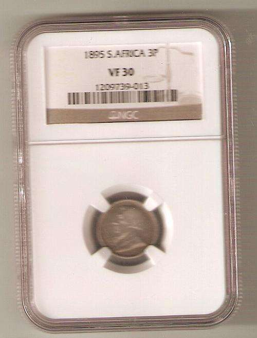 @@@ 1895 3P VF 30 NGC GRADED COIN @@@