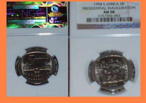 @@@ 1994 PRESIDENTIAL INAUGURATION AU58 NGC GRADED COIN @@@