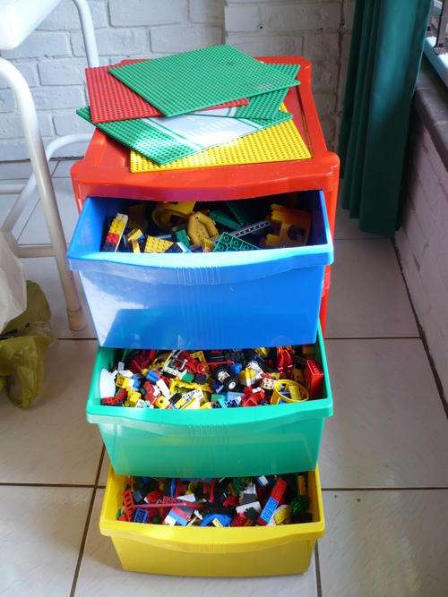 LEGO CABINET - FULLY STOCKED