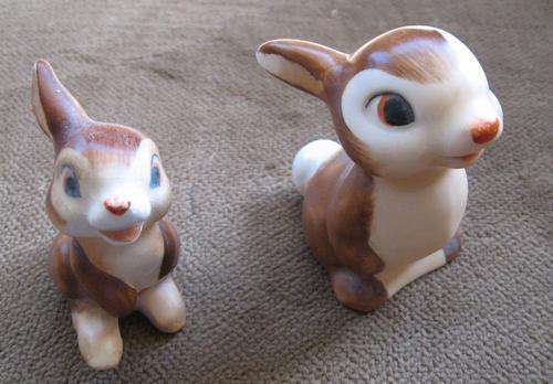 Cute Hummel Disney Bunny Figurines