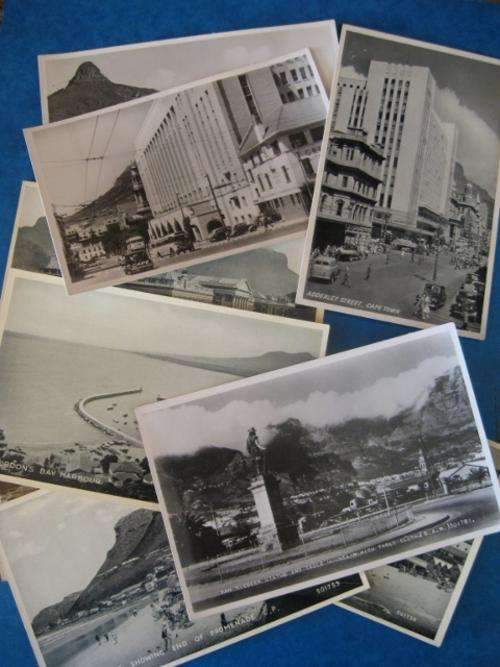 Postcards of Cape Town and environs 1940's and 50's