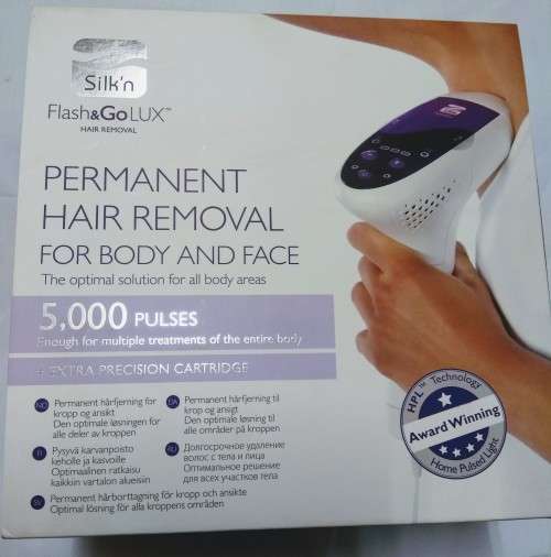 Pulsed light permanent hair removal system