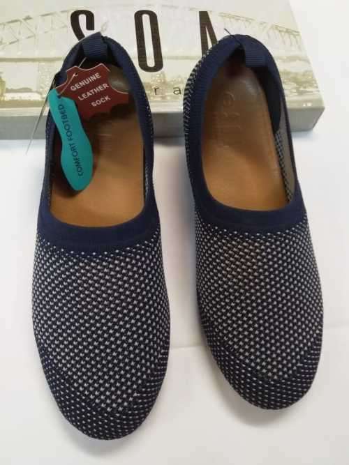 Step on Air slip on flats with genuine leather inners - SOA Australia