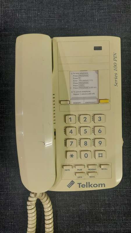 Basic landline Telkom telephone phones (New)