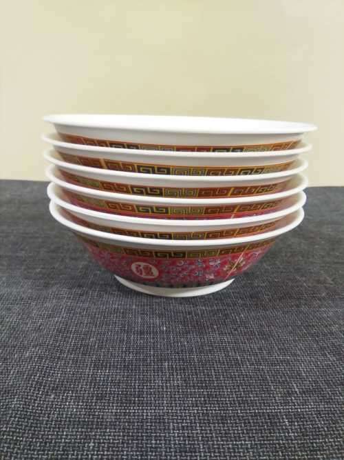 Chinese 6 Soup Bowl Set