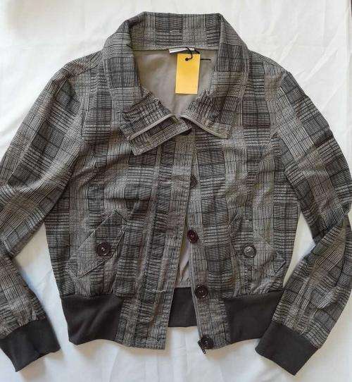 Brown check jacket