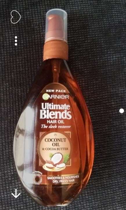 Garnier Ultimate Blends Coconut hair oil for soft shiny hair