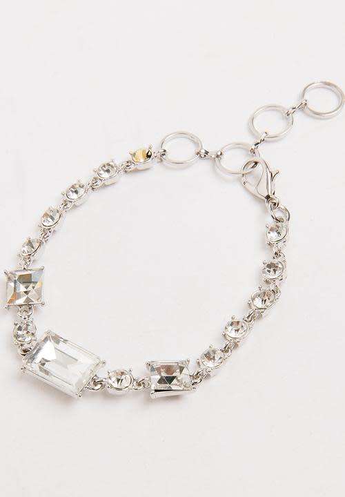 Diamante silver bracelet