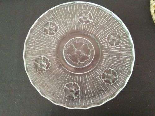 Arcoroc France Glass serving plate