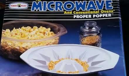 Vintage microwave popcorn maker popper