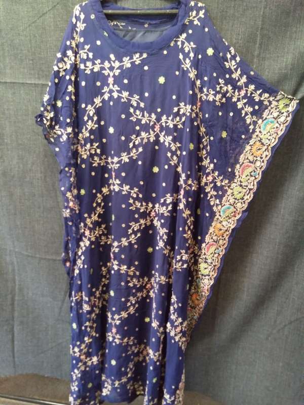 Navy blue freesize fancy dress