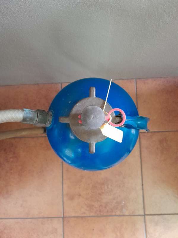 Vintage Blue 9kg Fire Extinguisher Dry Chemical Powder type for Class ABC fires