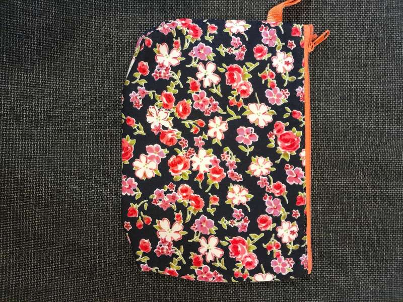 Floral Thai pencil case