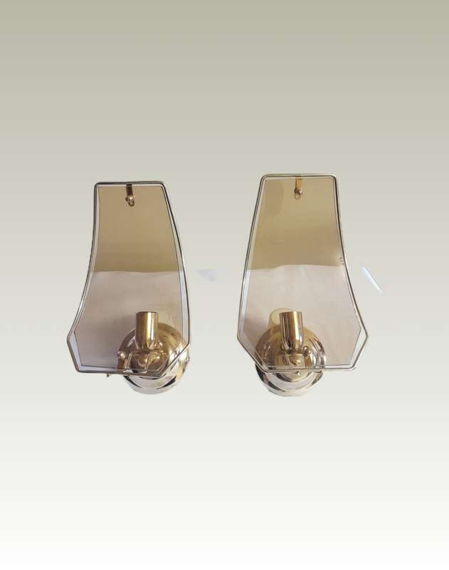 Vintage pendant light fitting and 2 wall lights