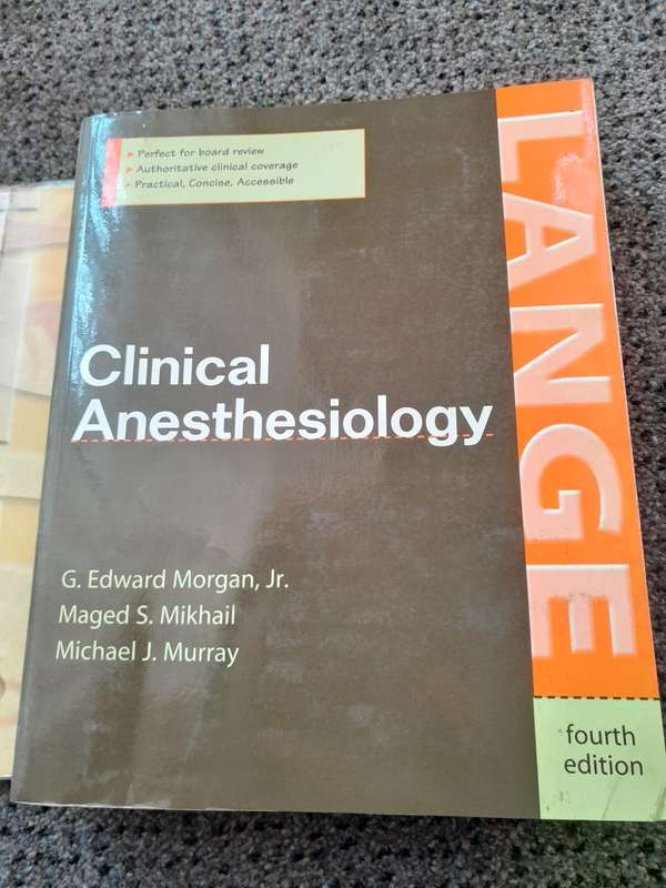 Clinical Anesthesiology 4th Edition by Morgan and Mikhail