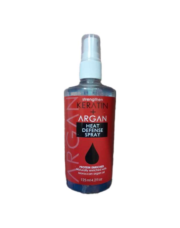 Keratin and Argan Oil Mist Spray for heat protection and shine