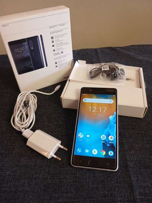 Nokia 5 Dual Sim Smart Phone - Silver