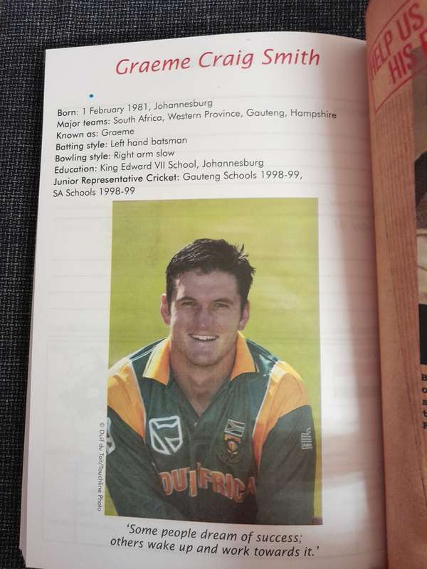 ICC cricket world cup 2003 school diary