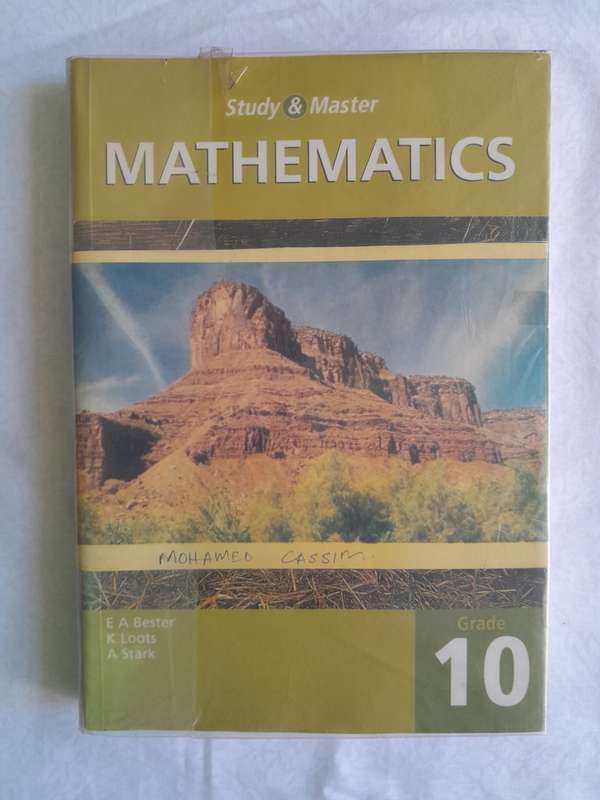 Study and Master Mathematics Grade 10