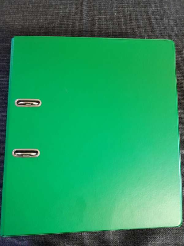 75 filing sleeves and Lever Arch A4 PVC file