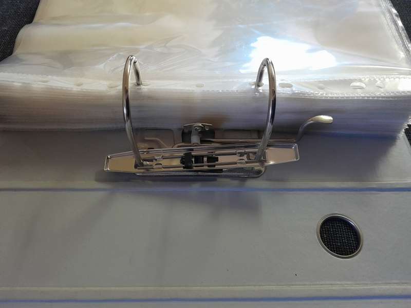 75 filing sleeves and Lever Arch A4 PVC file
