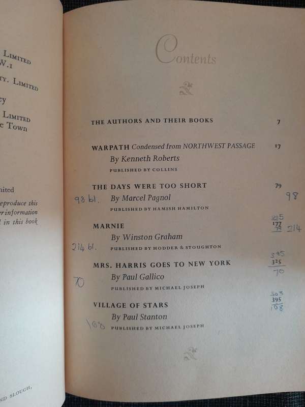 Readers Digest Condensed 2 book bundle