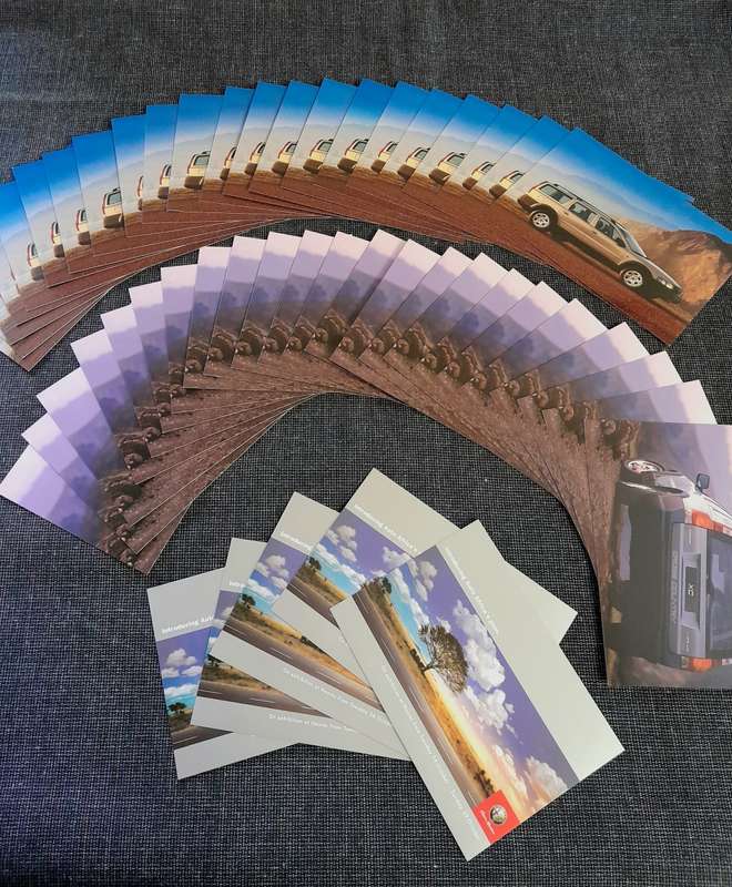 Postcard collection - Car themed (50 New)