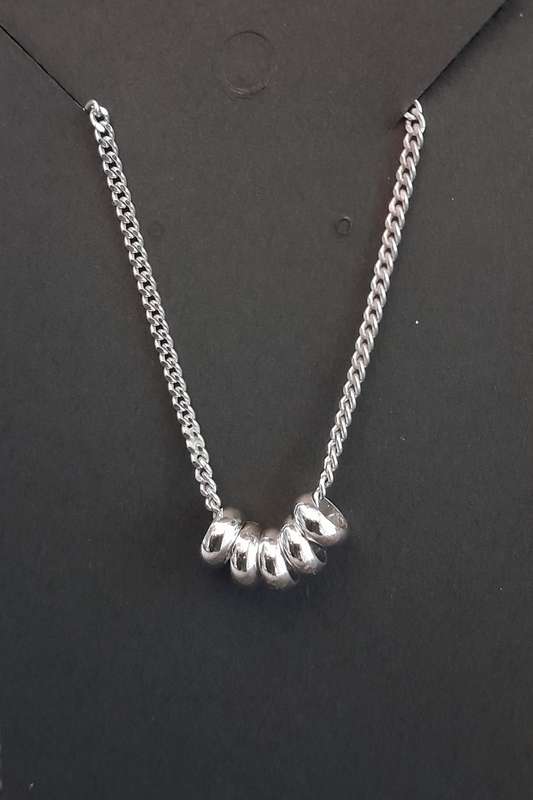Silver charm bracelet stunning