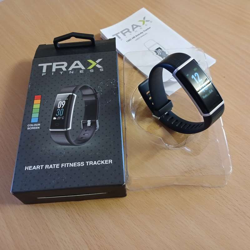 Smart fitness tracker watch Trax 130C - Black