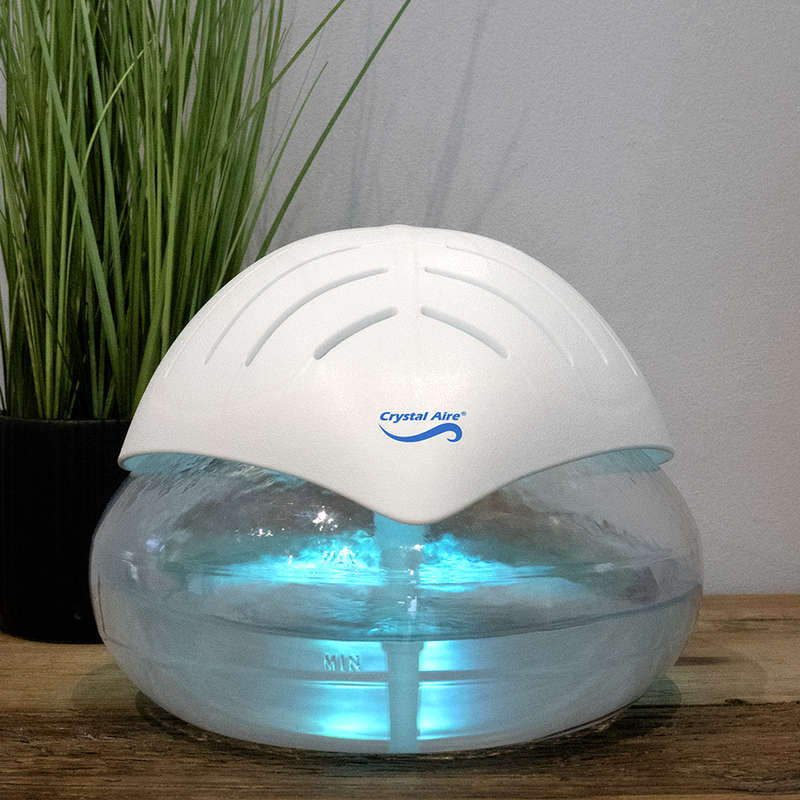 Crystal Aire LED purifier plus 200ml Ocean Mist concentrate bundle