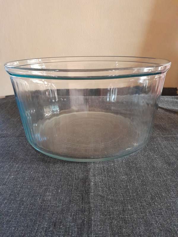 Glass replacement bowl for convection oven air fryer