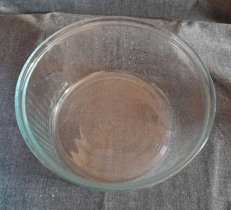 Glass replacement bowl for convection oven air fryer