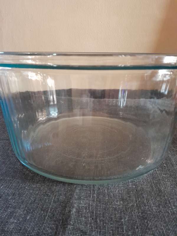 Glass replacement bowl for convection oven air fryer