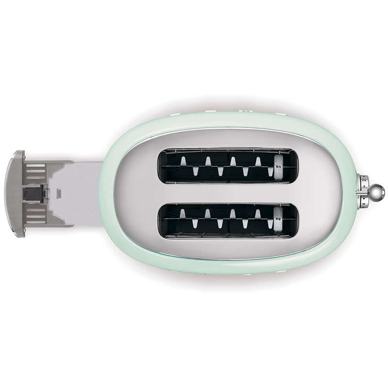 SMEG Toaster Retro Style - 2 slice Pastel Green